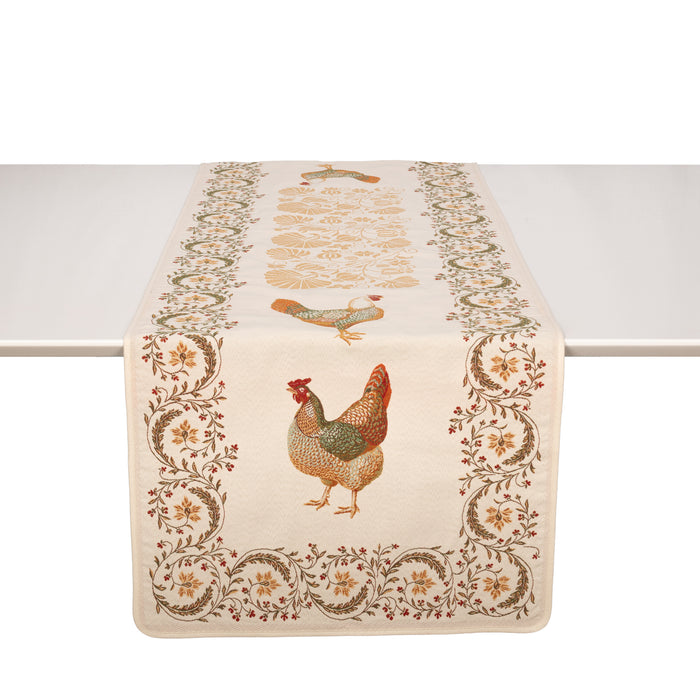 Chemin de table Poulet