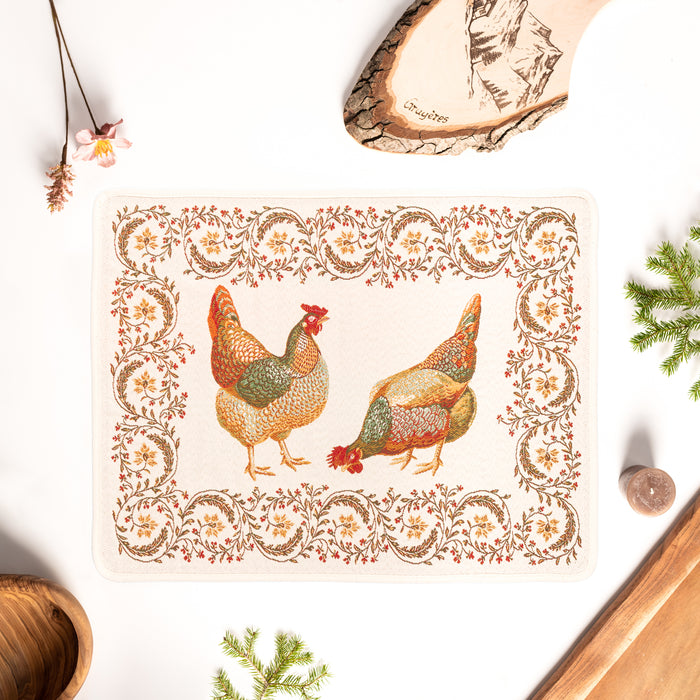 Set de table Poulet