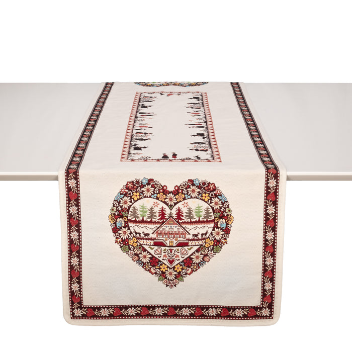 Chemin de table Chalet