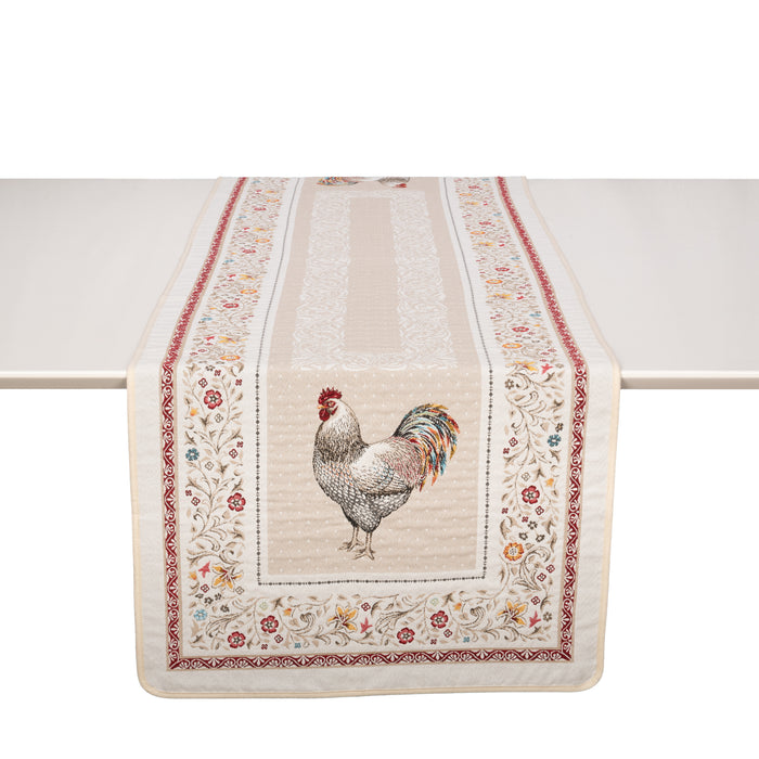 Chemin de table Coq