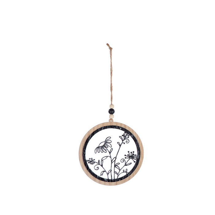 Suspension "Décor floral" (50508)