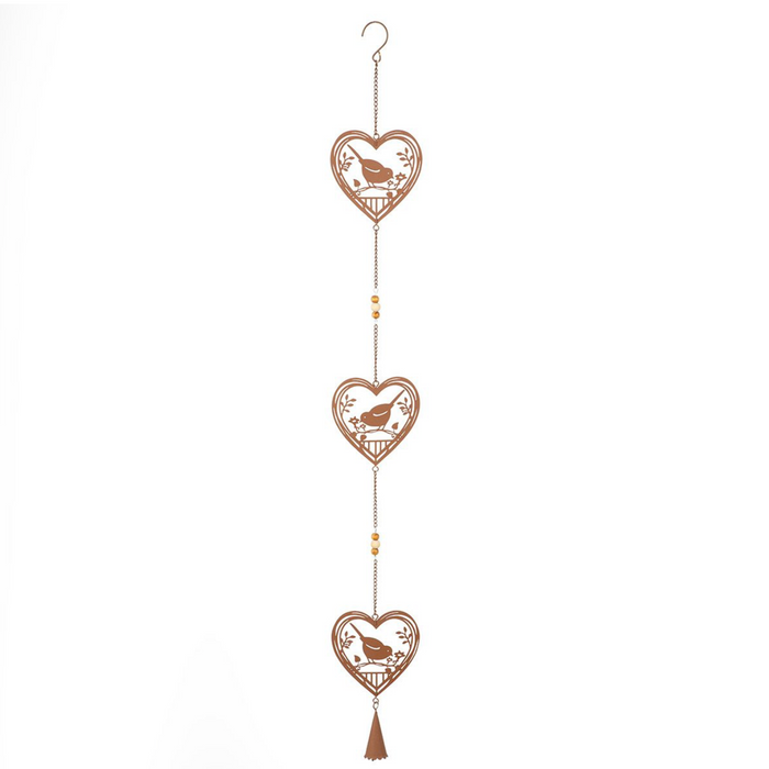 Suspension "Coeur et oiseau" (57522)