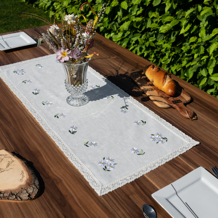 Chemin de table Edelweiss