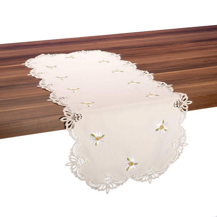 Chemin de table Edelweiss