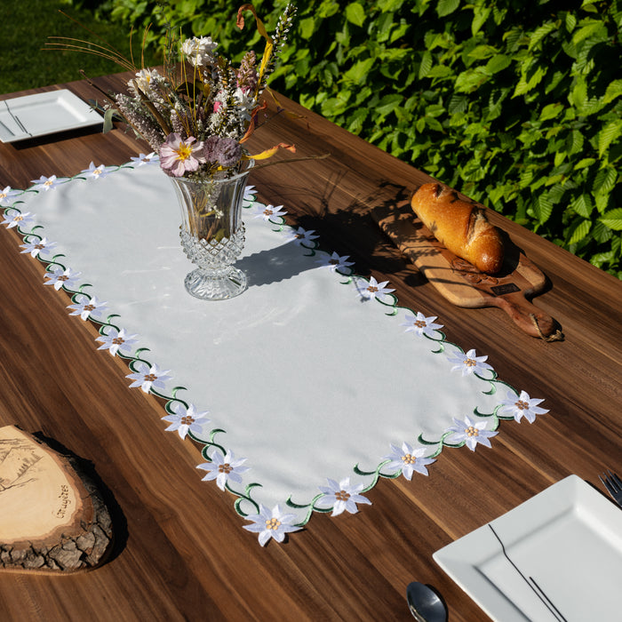 Chemin de table Edelweiss