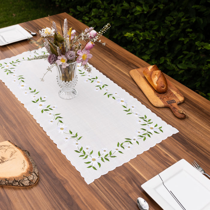 Chemin de table Edelweiss