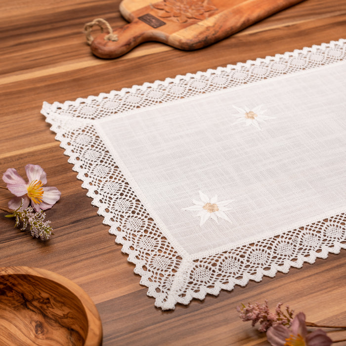 Chemin de table Edelweiss