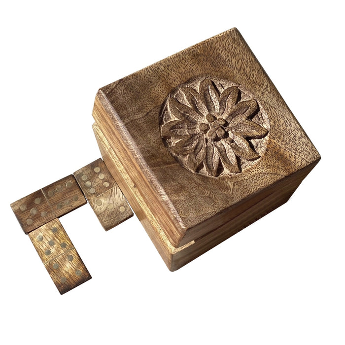 Jeu de domino en bois