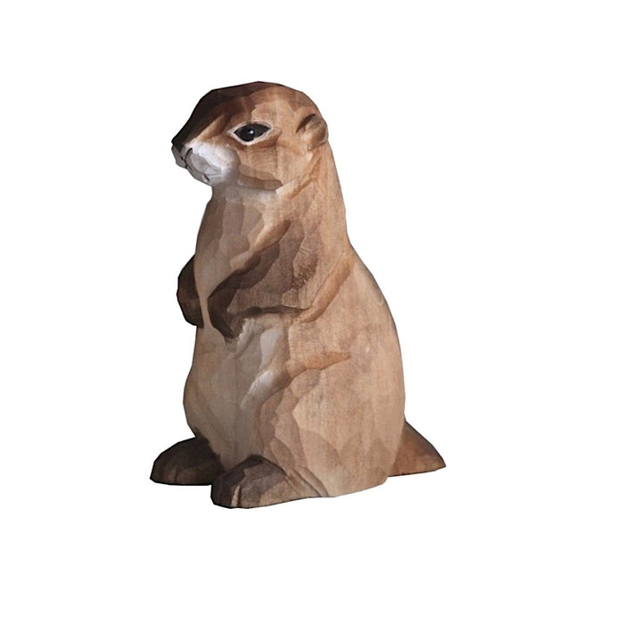 Marmotte assise en bois (BS1000)