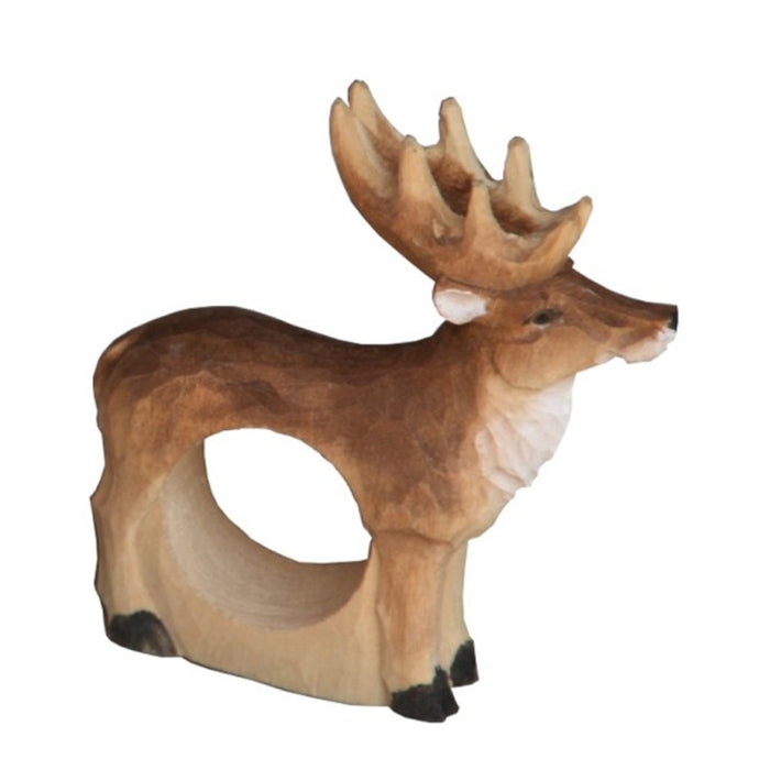 Rond de serviette sculpté