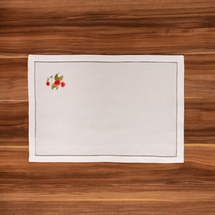 Set de table brodé