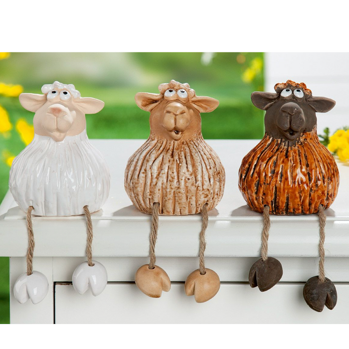 Mouton assis "Bommel" (32382)