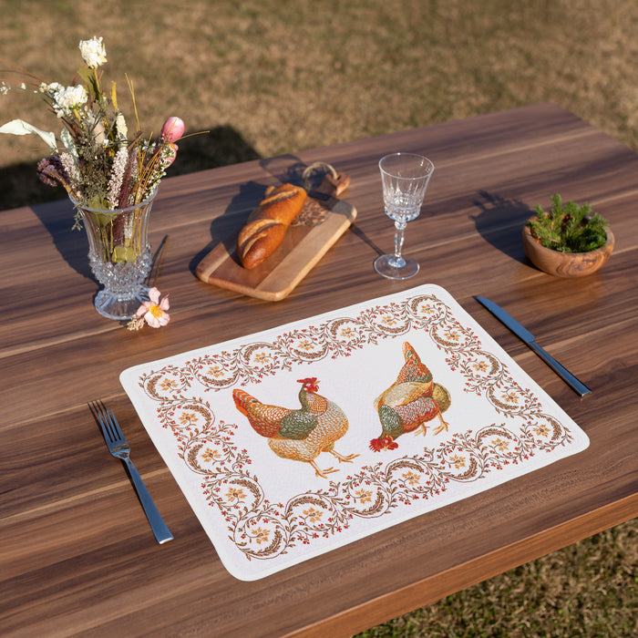 Set de table Poulet