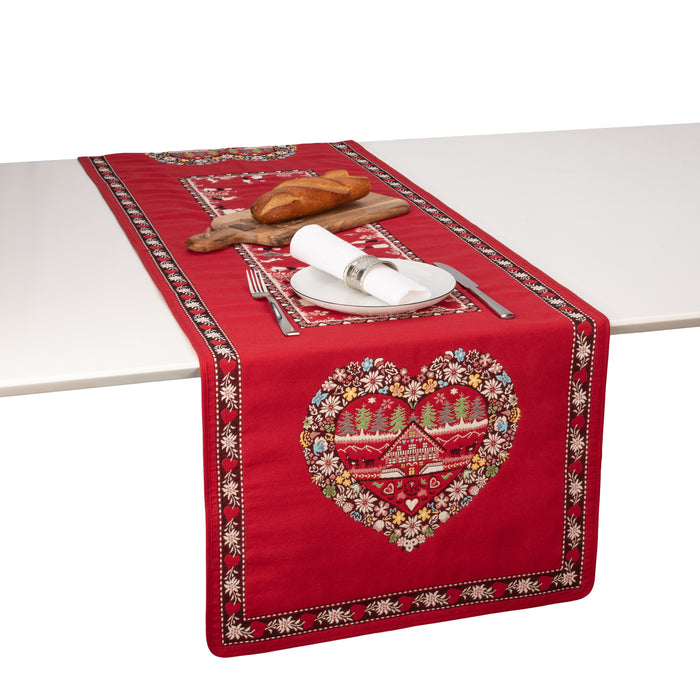 Chemin de table Chalet