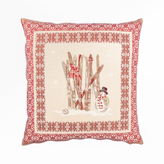 Housse de coussin Jeux d'hiver