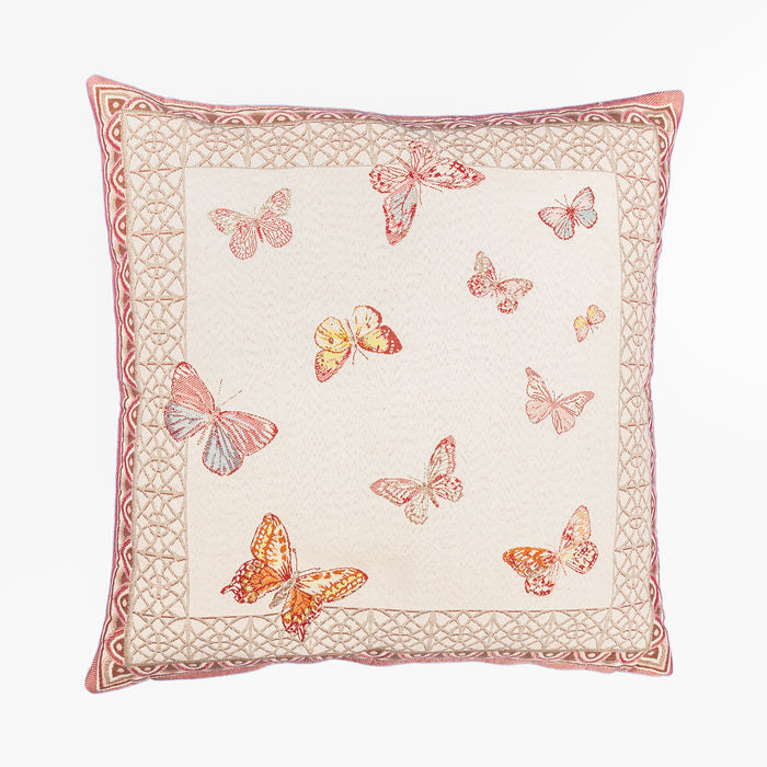 Housse de coussin Flamant rose