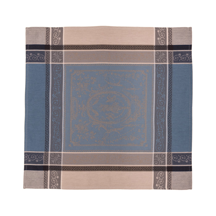 Serviette 50x50 Versailles écru bleu