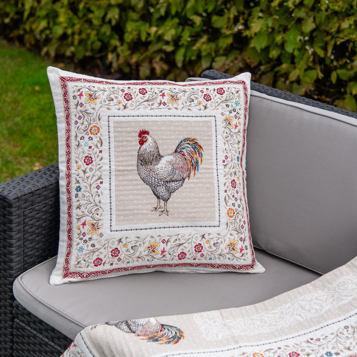 Housse de coussin Coq