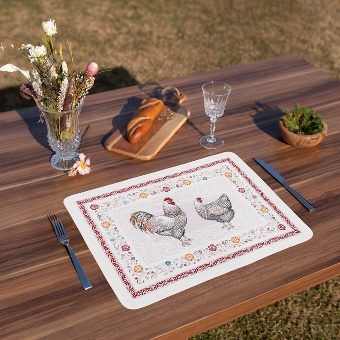 Set de table Coq