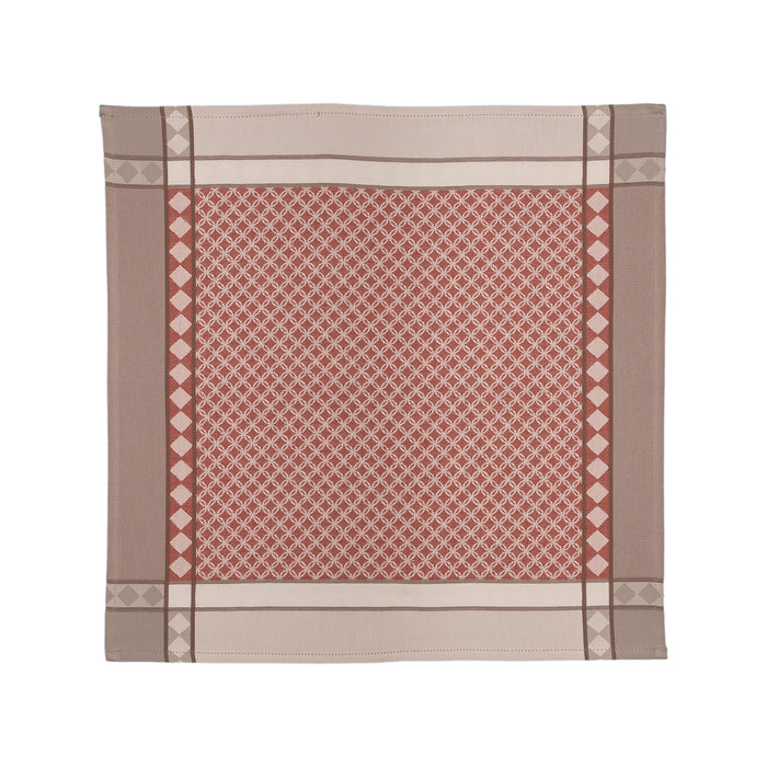 Serviette 50x50 Marius rouge