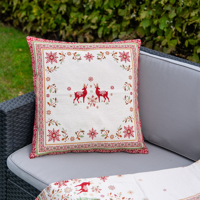 Housse de coussin Cerfs