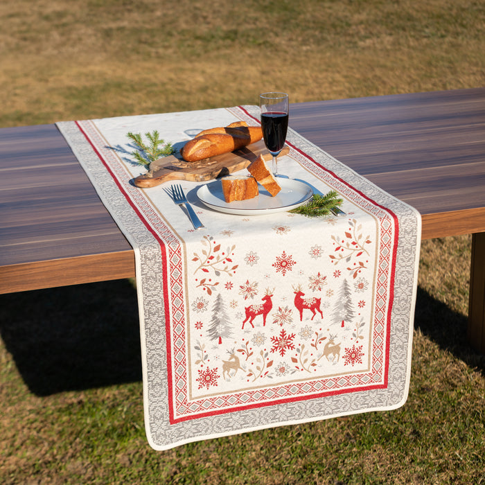 Chemin de table Cerfs