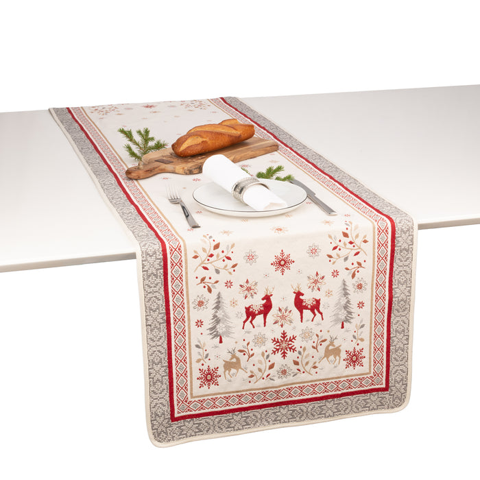 Chemin de table Cerfs