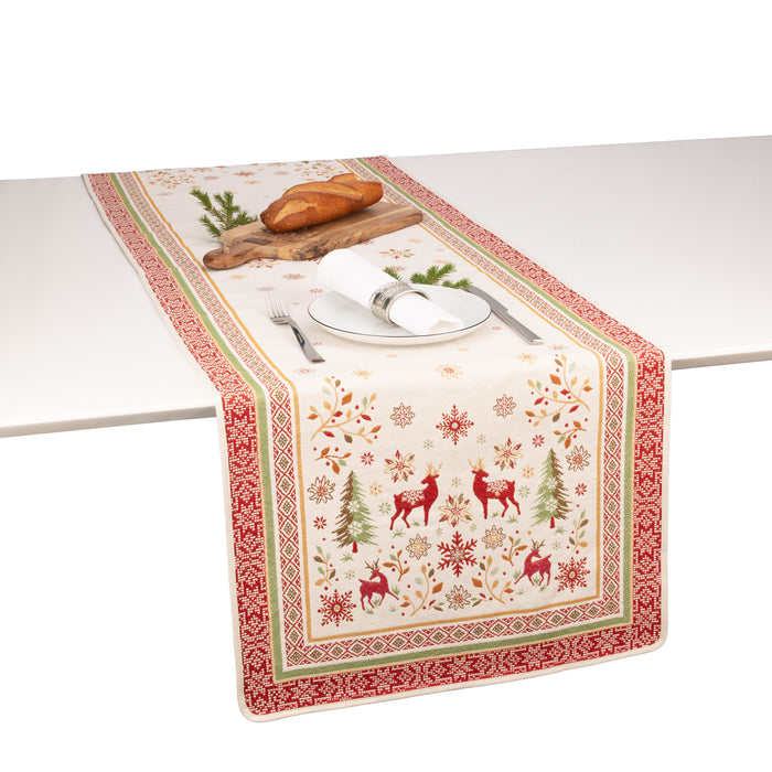 Chemin de table Cerfs
