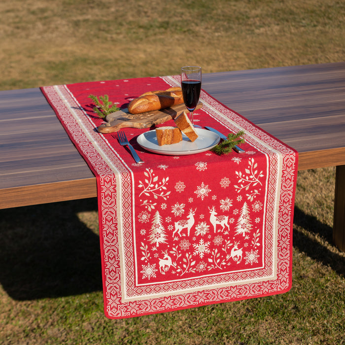 Chemin de table Cerfs