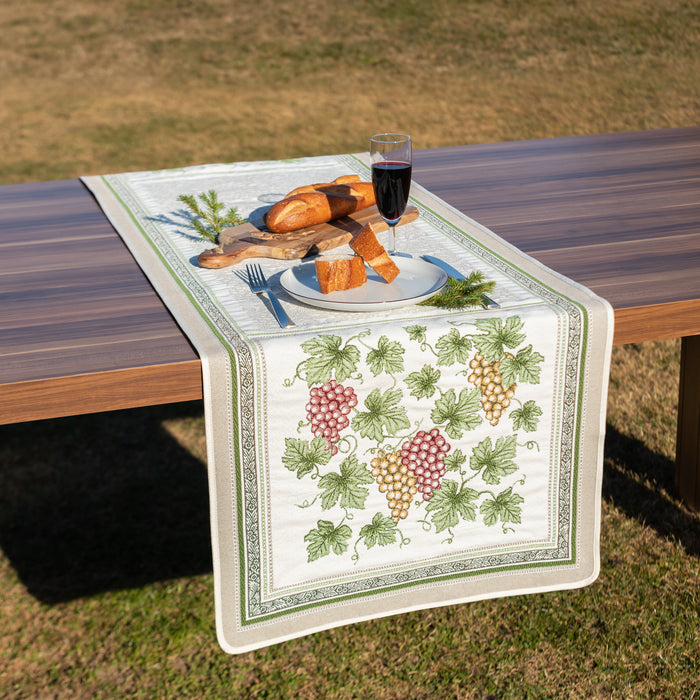 Chemin de table Raisins