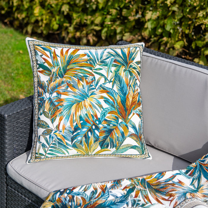 Housse de coussin Fleurs tropicales