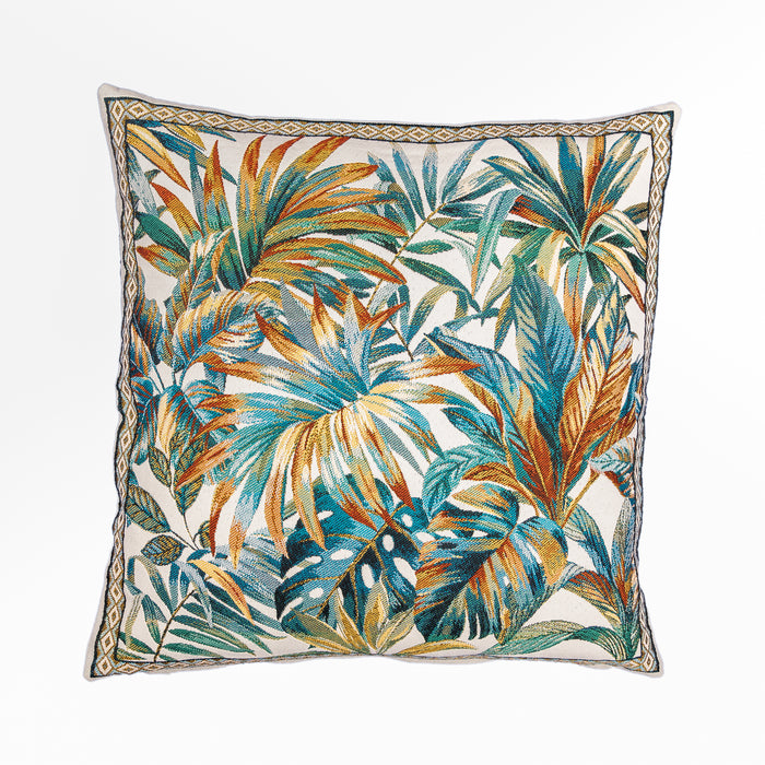 Housse de coussin Fleurs tropicales
