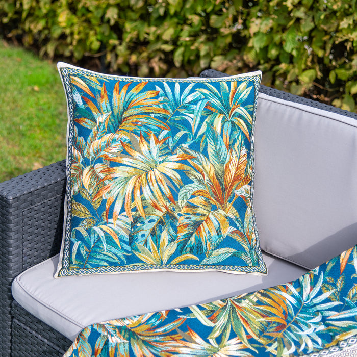 Housse de coussin Fleurs tropicales