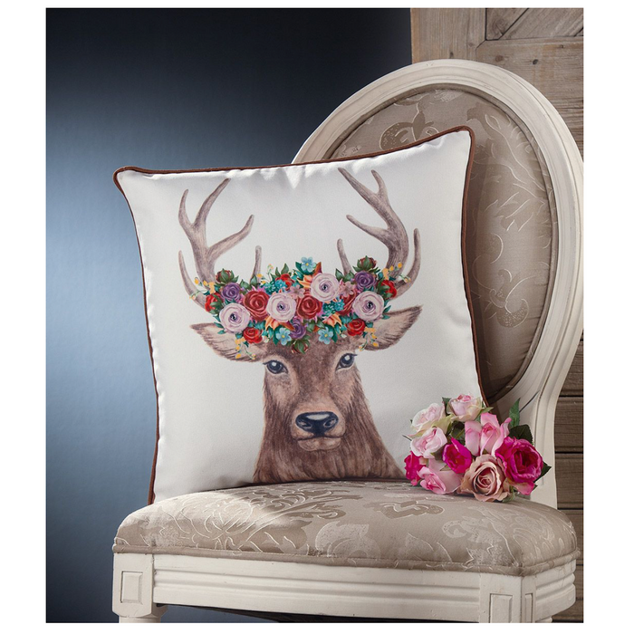Coussin "Tête de Cerf" (44100)