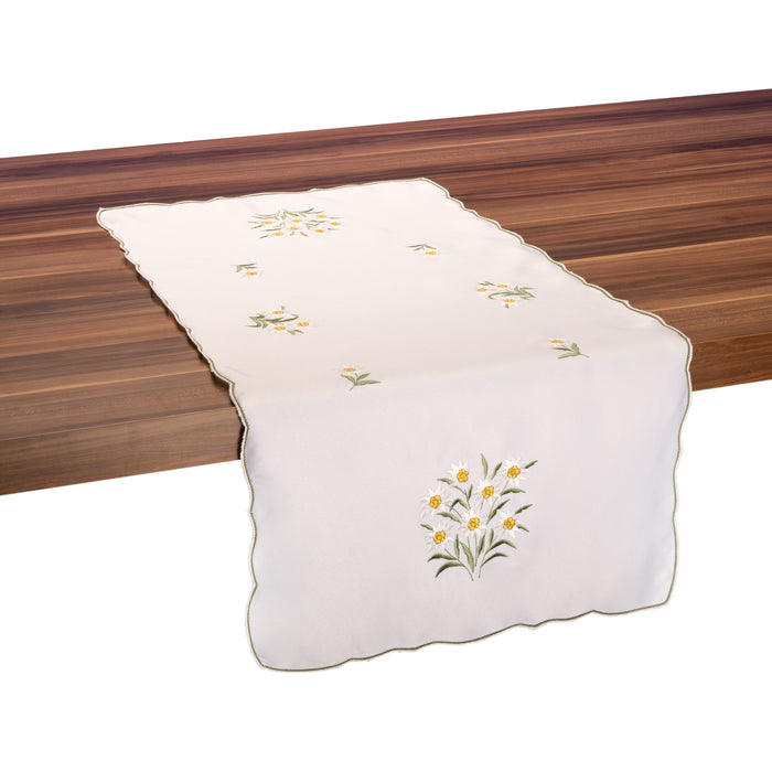 Chemin de table Edelweiss