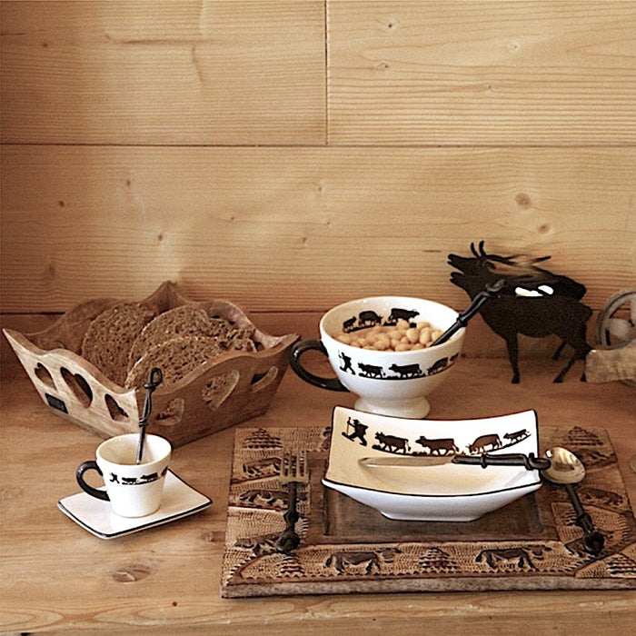 Cuillère à soupe fer forgé